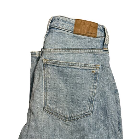 Madewell Curvy Perfect Vintage Jean 26 Blue Womens High Rise Stretch Denim mc594 - Picture 5 of 7